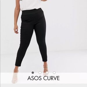 ASOS Curve Black Jeggings NWT